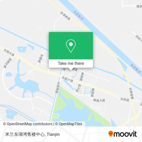 米兰东湖湾售楼中心 map