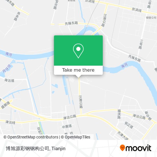 博旭源彩钢钢构公司 map