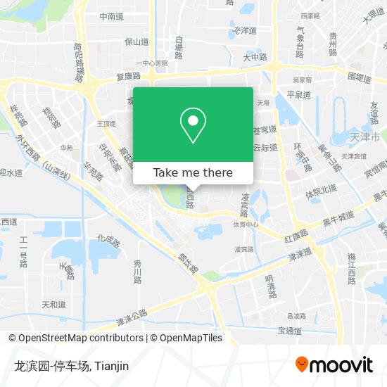 龙滨园-停车场 map