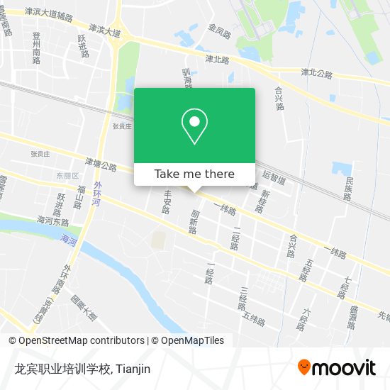龙宾职业培训学校 map