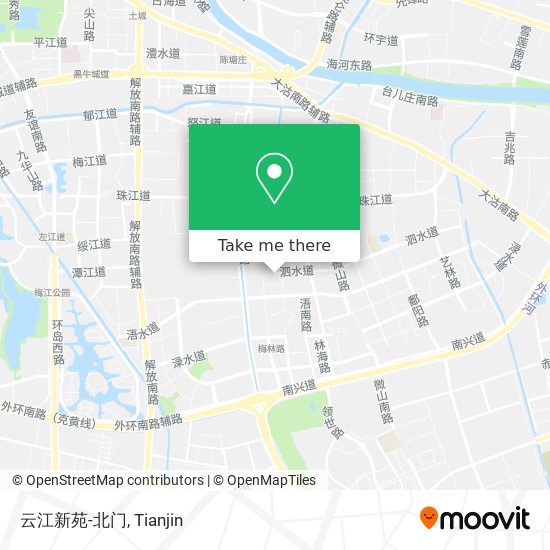 云江新苑-北门 map