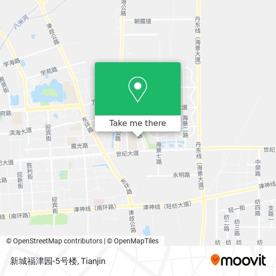 新城福津园-5号楼 map