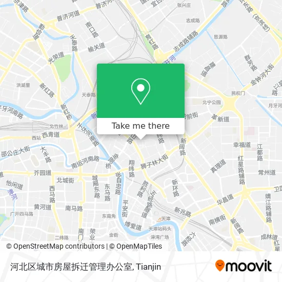 河北区城市房屋拆迁管理办公室 map
