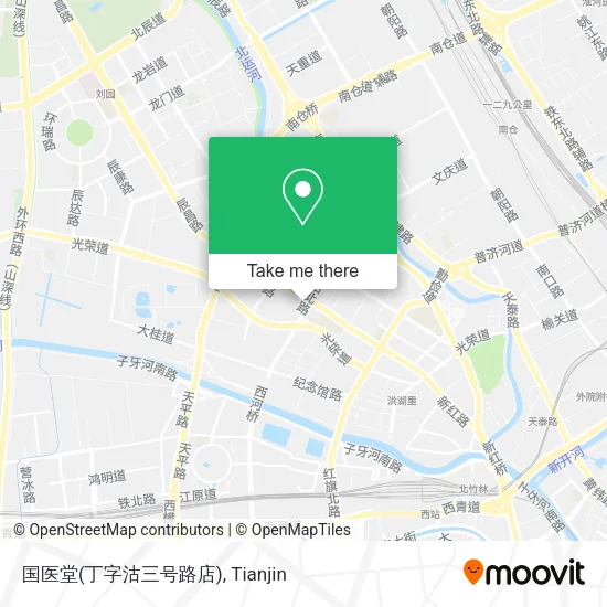 国医堂(丁字沽三号路店) map