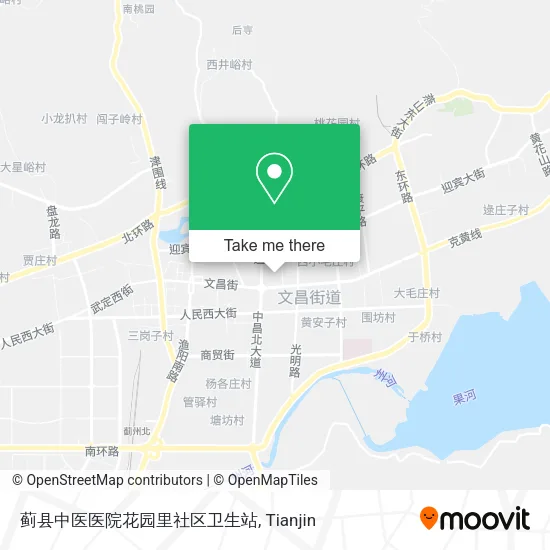 蓟县中医医院花园里社区卫生站 map