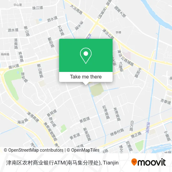 津南区农村商业银行ATM(南马集分理处) map