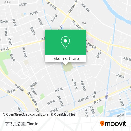 南马集公墓 map