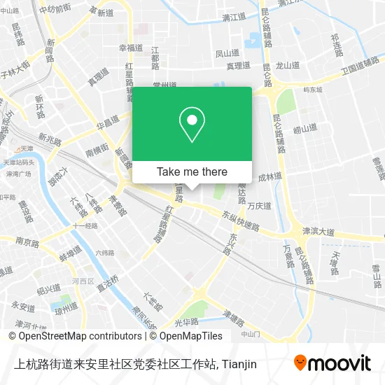 上杭路街道来安里社区党委社区工作站 map