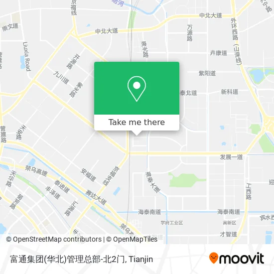 富通集团(华北)管理总部-北2门 map