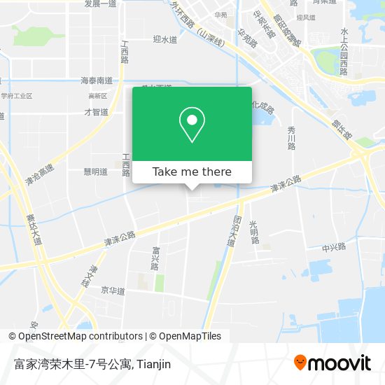 富家湾荣木里-7号公寓 map
