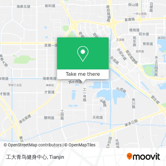 工大青鸟健身中心 map