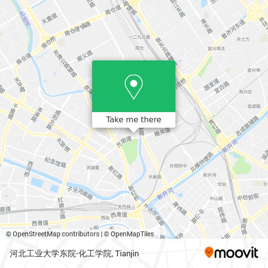 河北工业大学东院-化工学院 map