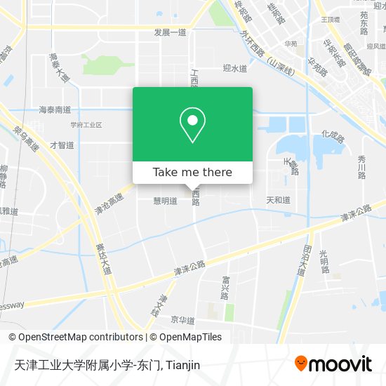天津工业大学附属小学-东门 map