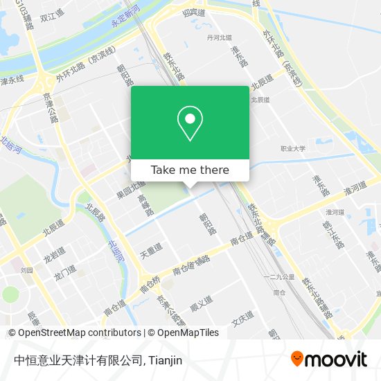 中恒意业天津计有限公司 map