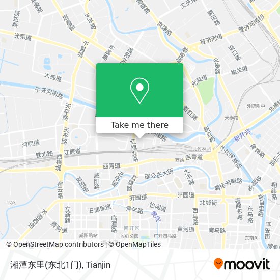 湘潭东里(东北1门) map