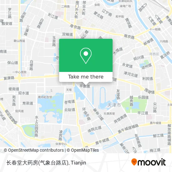 长春堂大药房(气象台路店) map