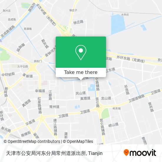 天津市公安局河东分局常州道派出所 map