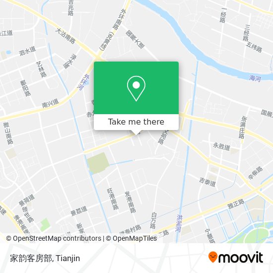 家韵客房部 map