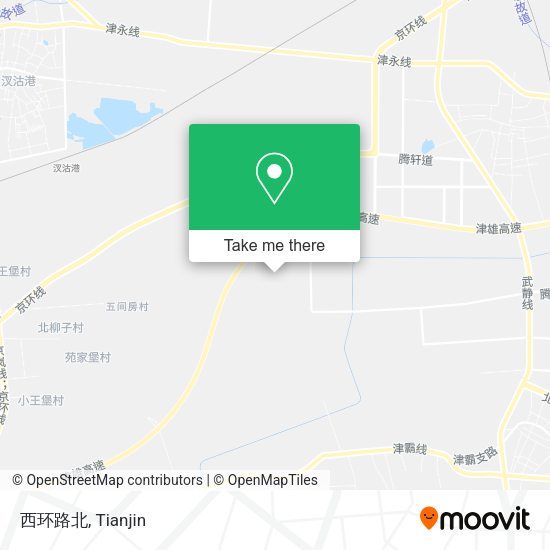 西环路北 map