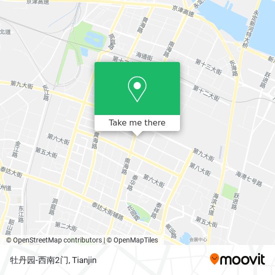 牡丹园-西南2门 map