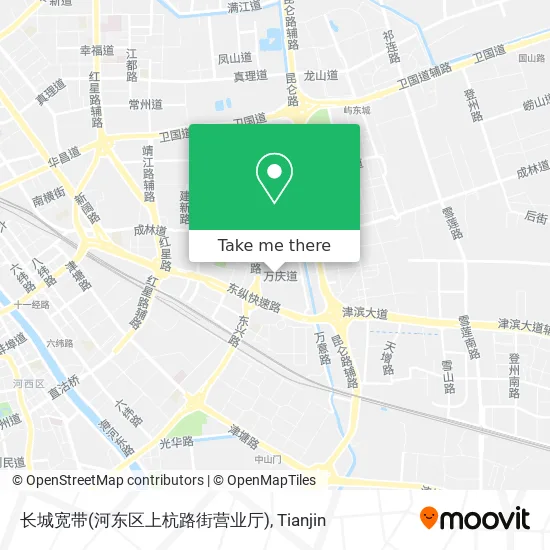长城宽带(河东区上杭路街营业厅) map