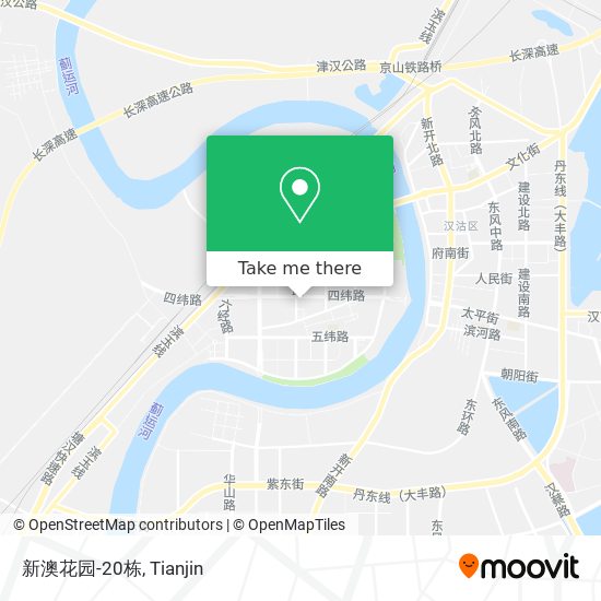 新澳花园-20栋 map
