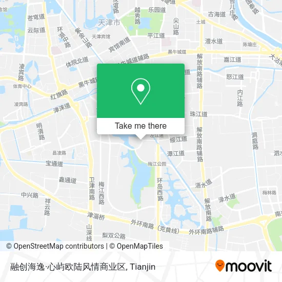融创海逸·心屿欧陆风情商业区 map