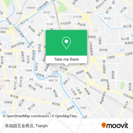 美福园五金商店 map