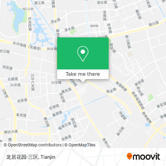 龙居花园-三区 map