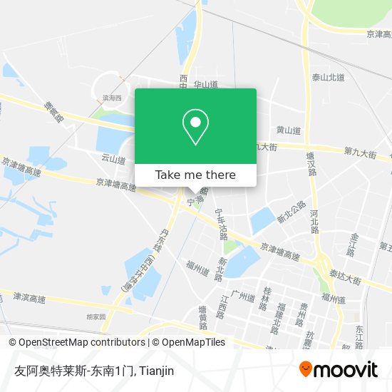 友阿奥特莱斯-东南1门 map