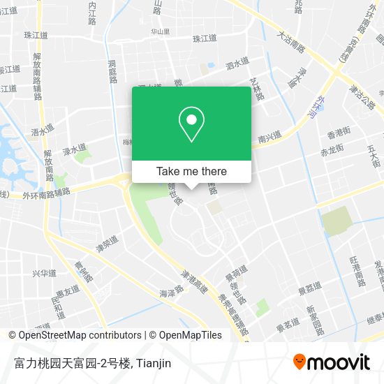 富力桃园天富园-2号楼 map