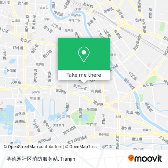 圣德园社区消防服务站 map