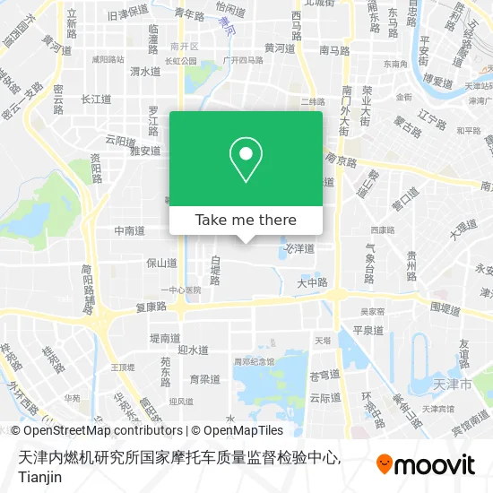 天津内燃机研究所国家摩托车质量监督检验中心 map