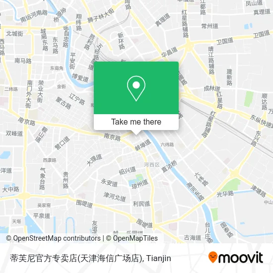 蒂芙尼官方专卖店(天津海信广场店) map
