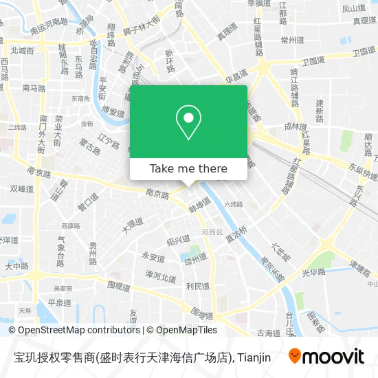 宝玑授权零售商(盛时表行天津海信广场店) map