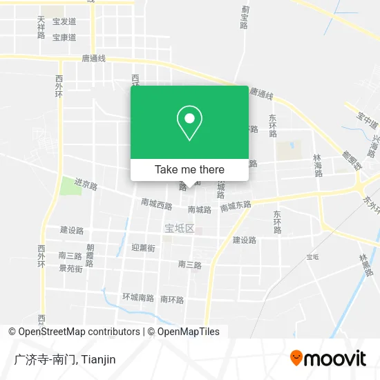 广济寺-南门 map