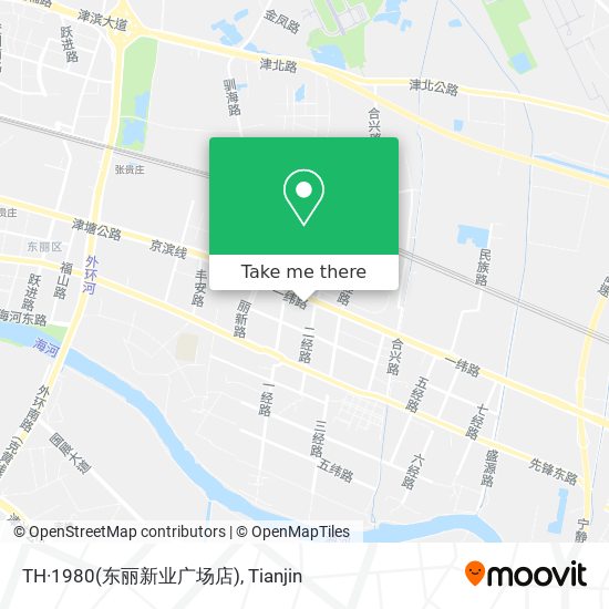 TH·1980(东丽新业广场店) map