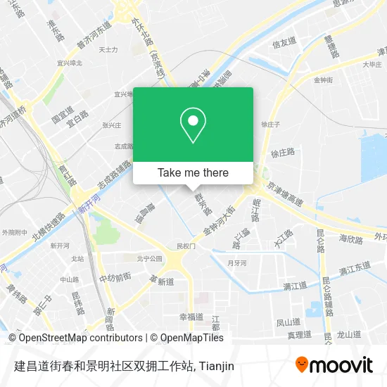 建昌道街春和景明社区双拥工作站 map