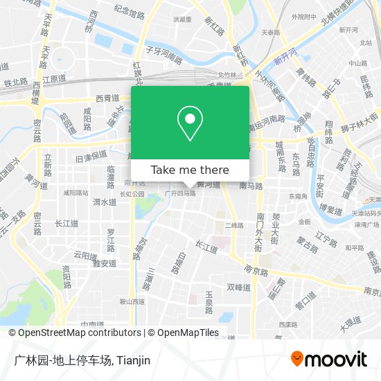 广林园-地上停车场 map