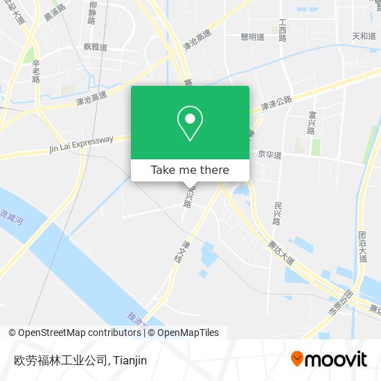 欧劳福林工业公司 map