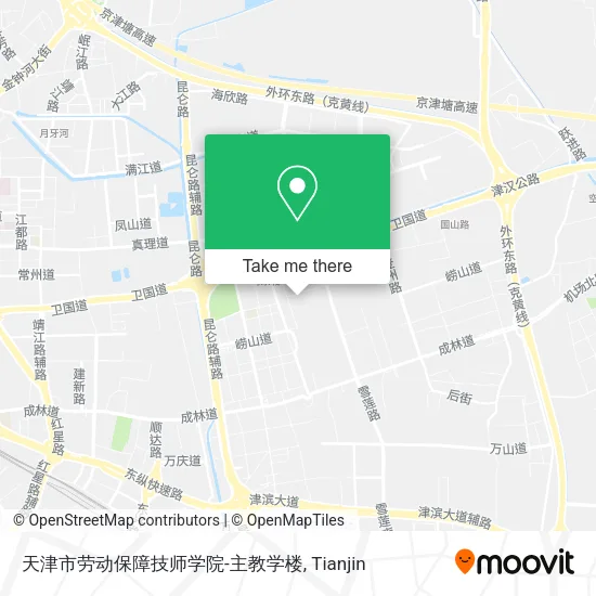 天津市劳动保障技师学院-主教学楼 map
