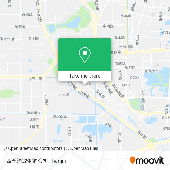 四季酒源烟酒公司 map