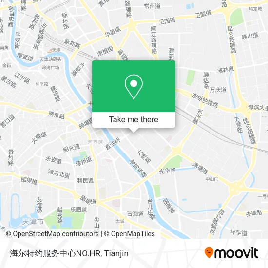 海尔特约服务中心NO.HR map