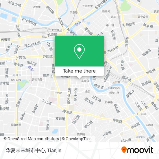 华夏未来城市中心 map