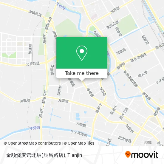金顺烧麦馆北辰(辰昌路店) map