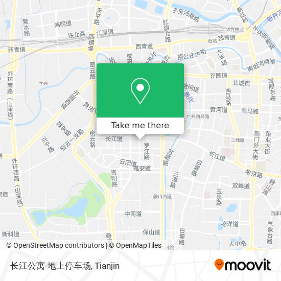 长江公寓-地上停车场 map