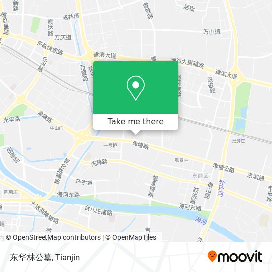 东华林公墓 map