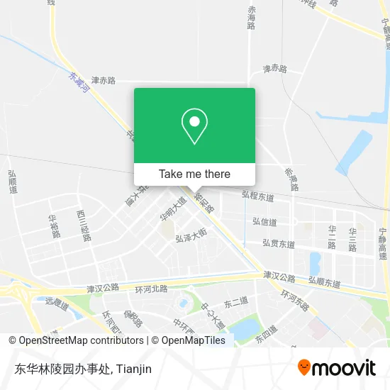 东华林陵园办事处 map