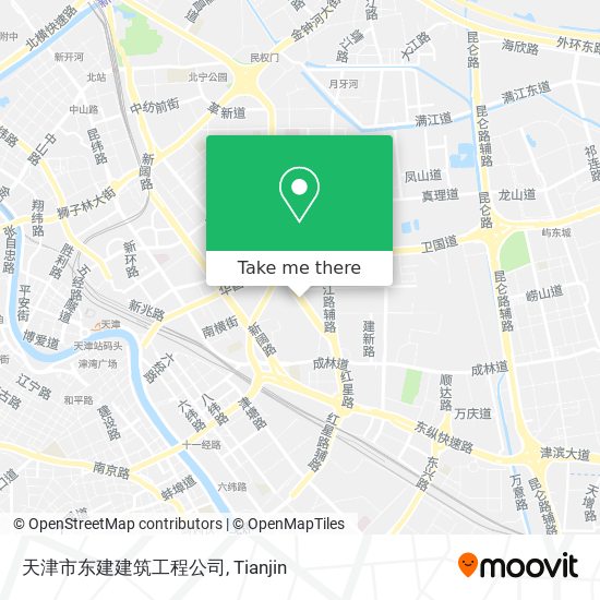 天津市东建建筑工程公司 map