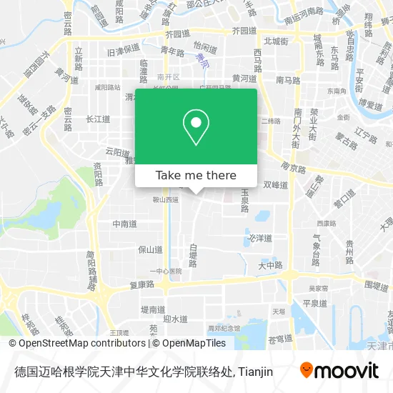 德国迈哈根学院天津中华文化学院联络处 map